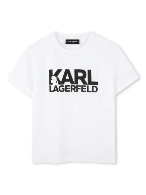 Karl Lagerfeld Kids logo-print T-shirt