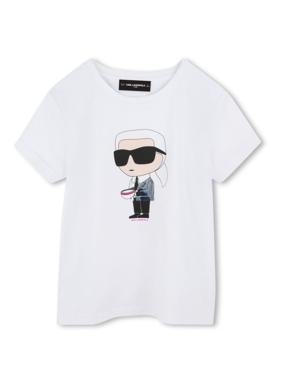 Karl Lagerfeld Kids graphic-print T-shirt - White