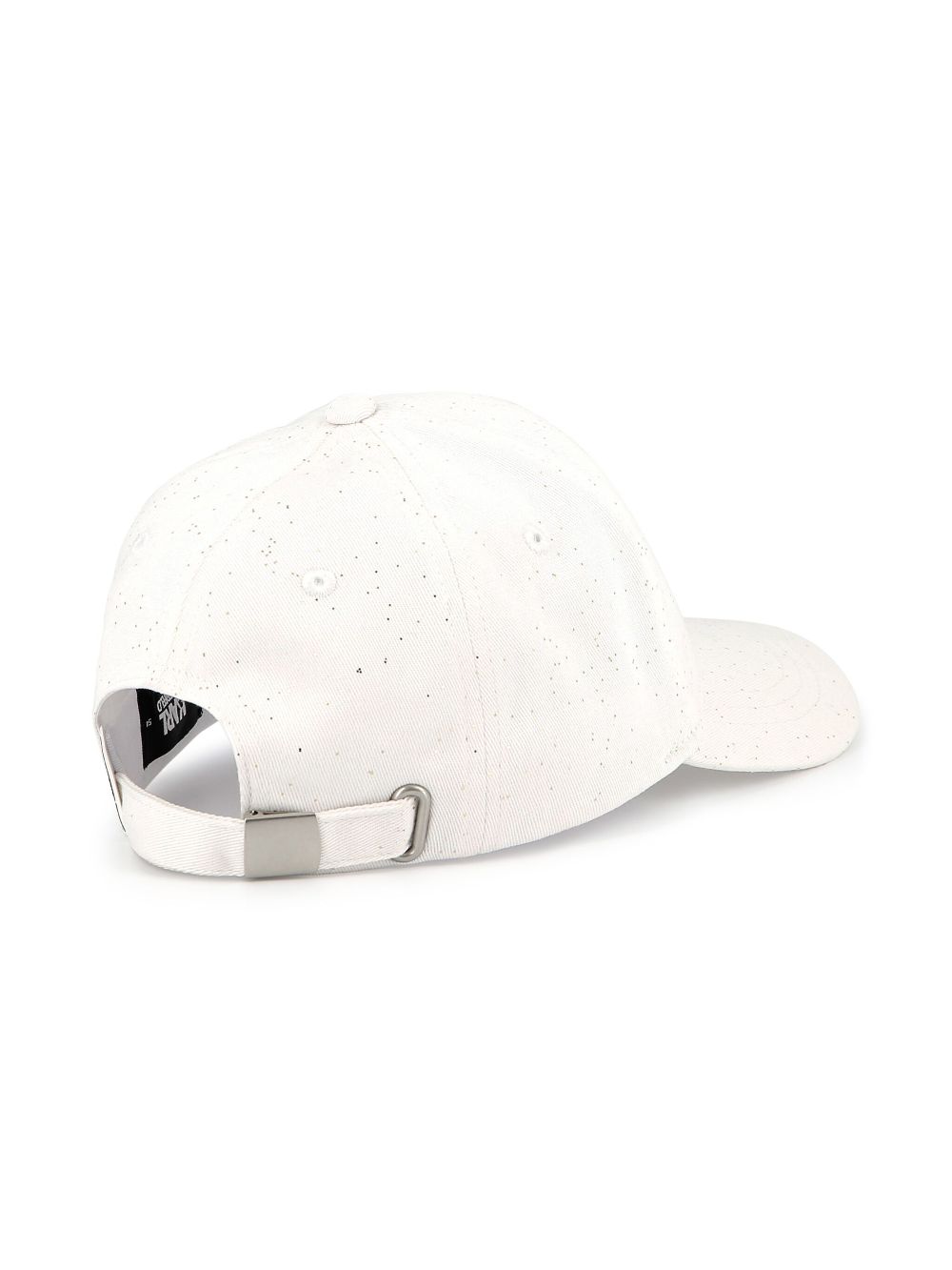 Karl Lagerfeld Kids logo-print cotton cap - White