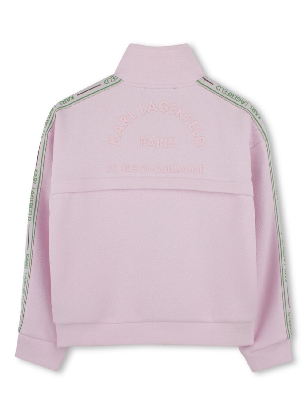 Karl Lagerfeld Kids Sweater met logoprint - Roze