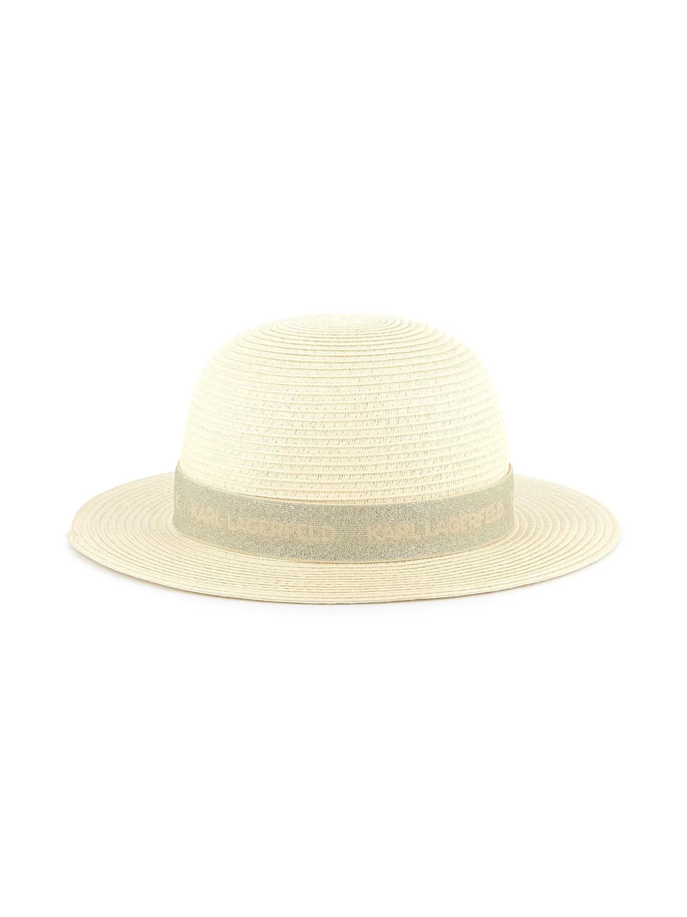 Karl Lagerfeld Floppy Hat In Neutrals