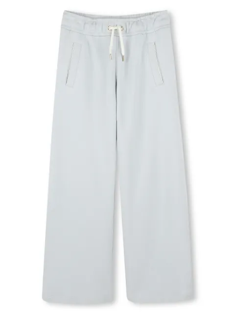 Chloé Kids logo-embroidered track pants