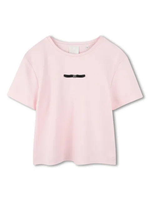 Givenchy Kids logo-plaque cotton T-shirt