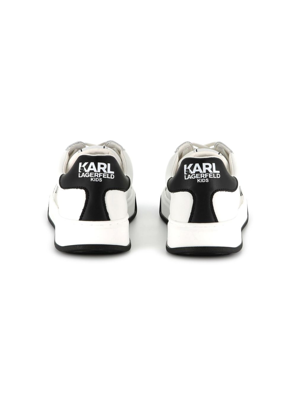 Karl Lagerfeld Kids Ikon-motif sneakers White