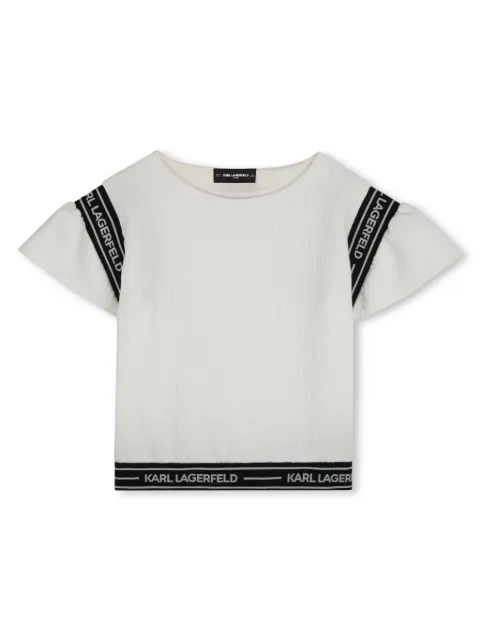 Karl Lagerfeld Kids logo-print T-shirt 