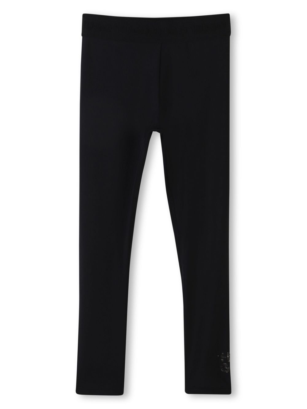 HUGO KIDS elasticated-waistband leggings - Black