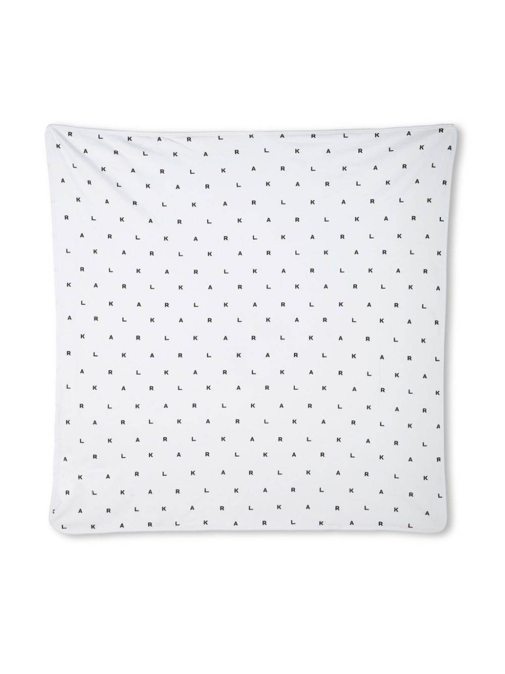 Karl Lagerfeld Kids Ikonik Karl blanket - White