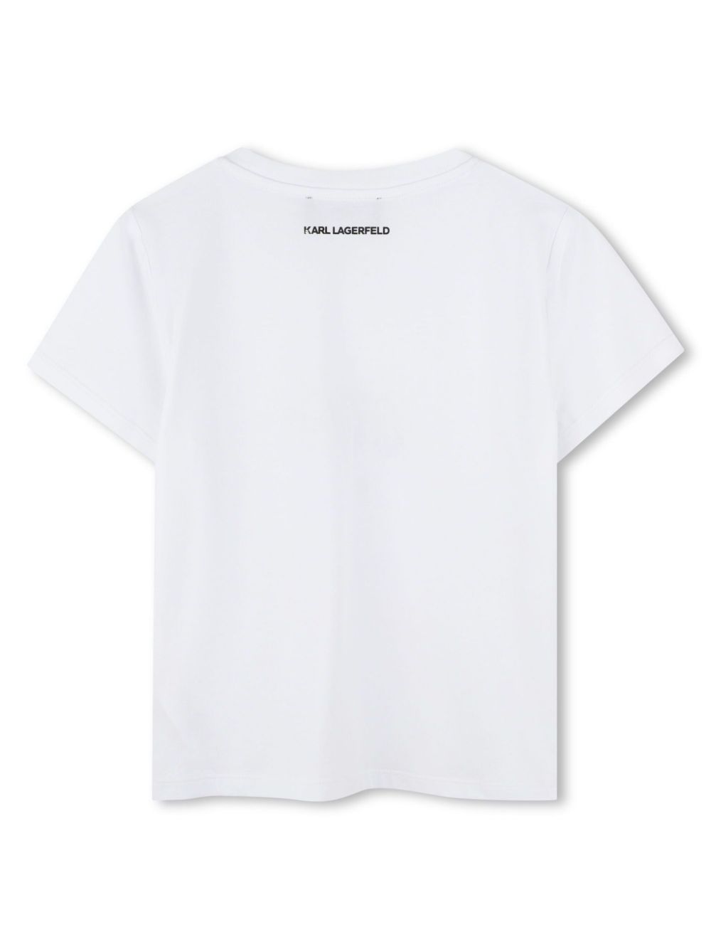 Karl Lagerfeld Kids T-shirt met print - Wit