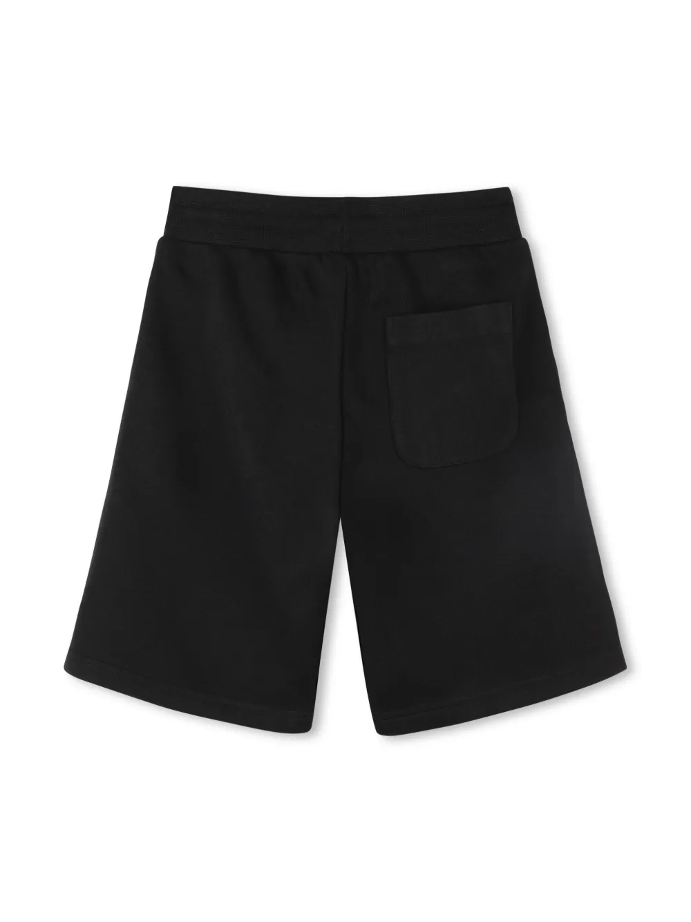 Karl Lagerfeld Kids Trainingsshorts met logoprint - Zwart