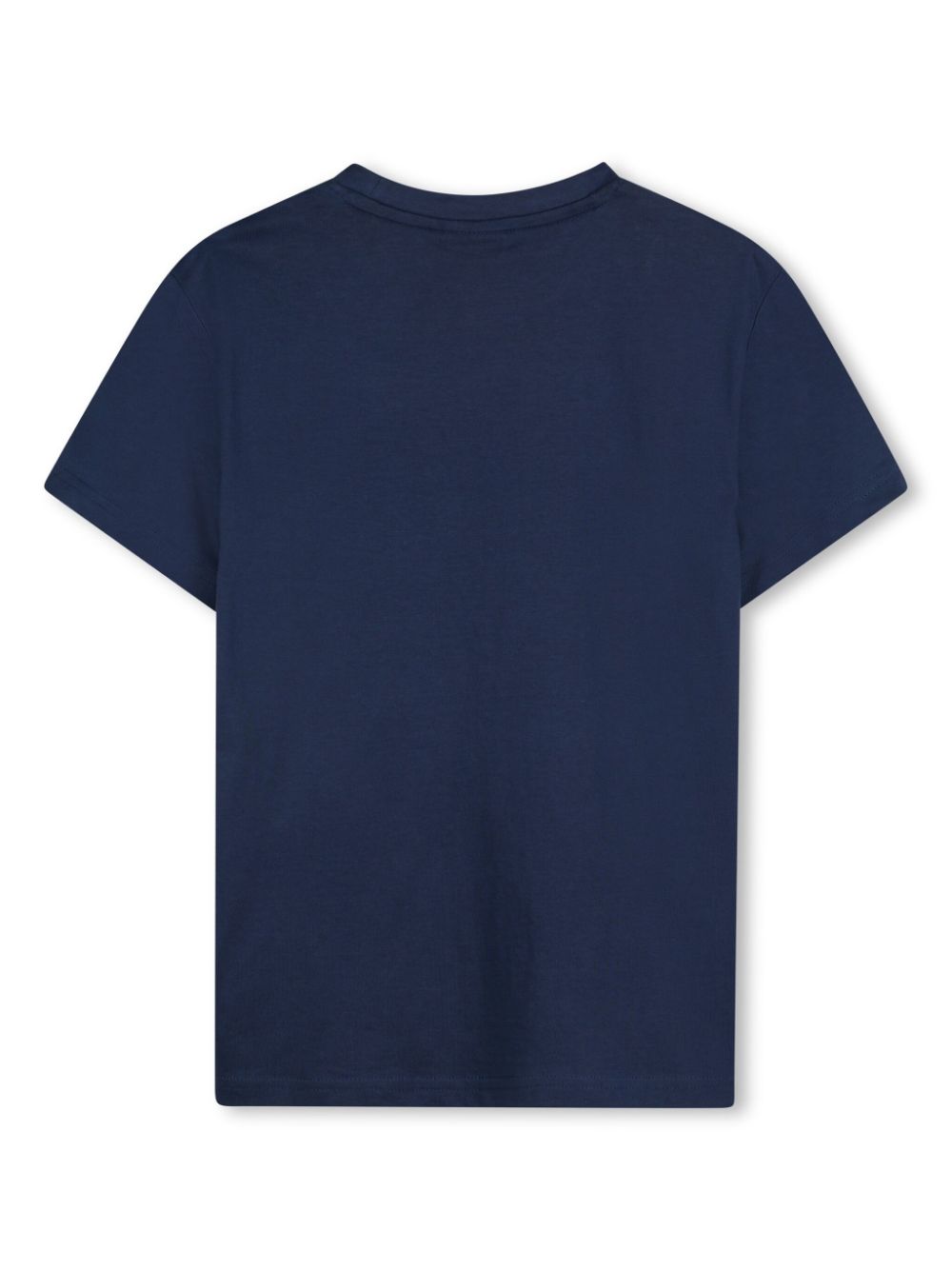 HUGO KIDS T-shirt met logoprint - Blauw