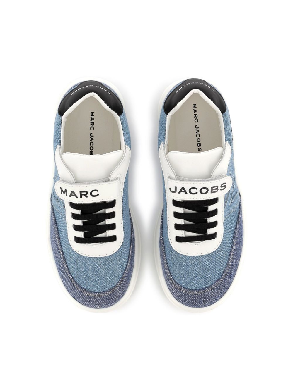 Marc Jacobs Kids Sneakers met colourblocking Blauw