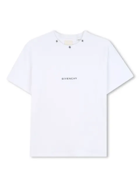 Givenchy Kids star-embroidered T-shirt 
