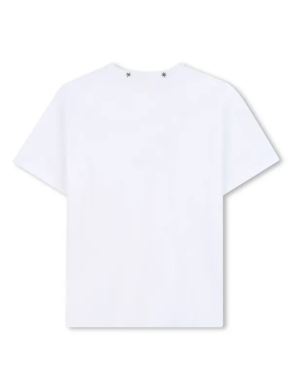 Givenchy Kids star-embroidered T-shirt White FARFETCH TR