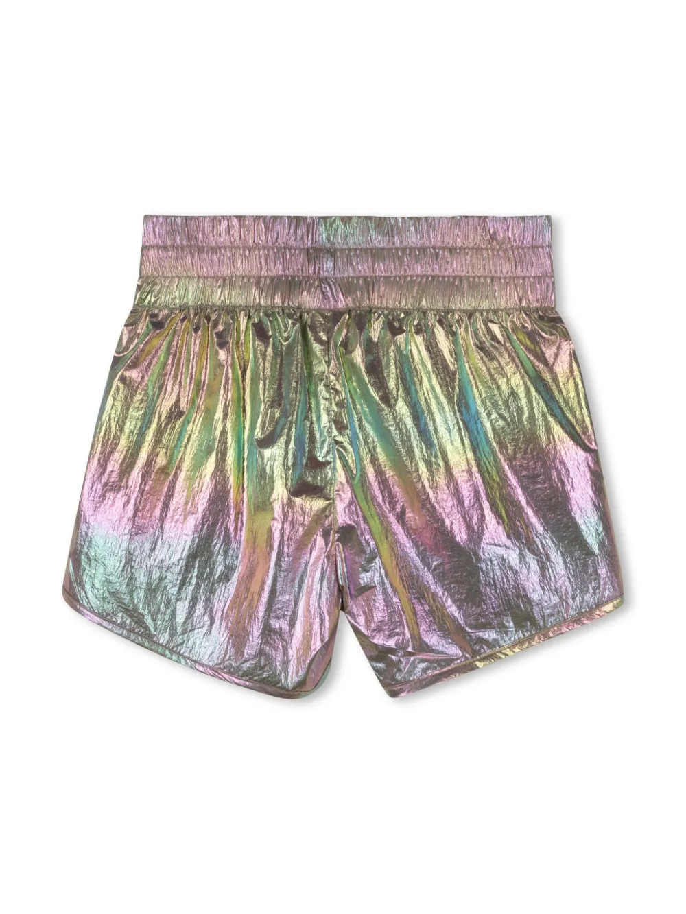 HUGO KIDS Gekreukte iriserende shorts - Roze