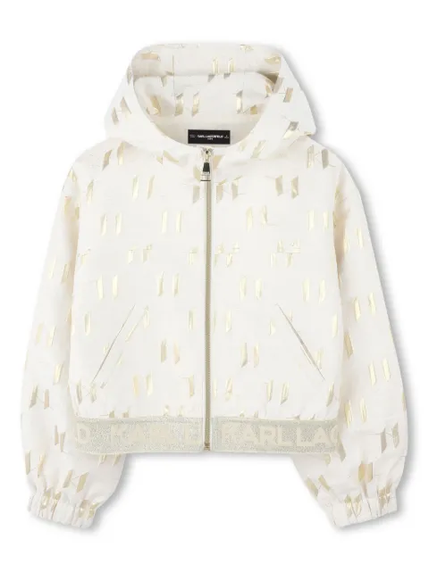 Karl Lagerfeld Kids Felpa con cappuccio
