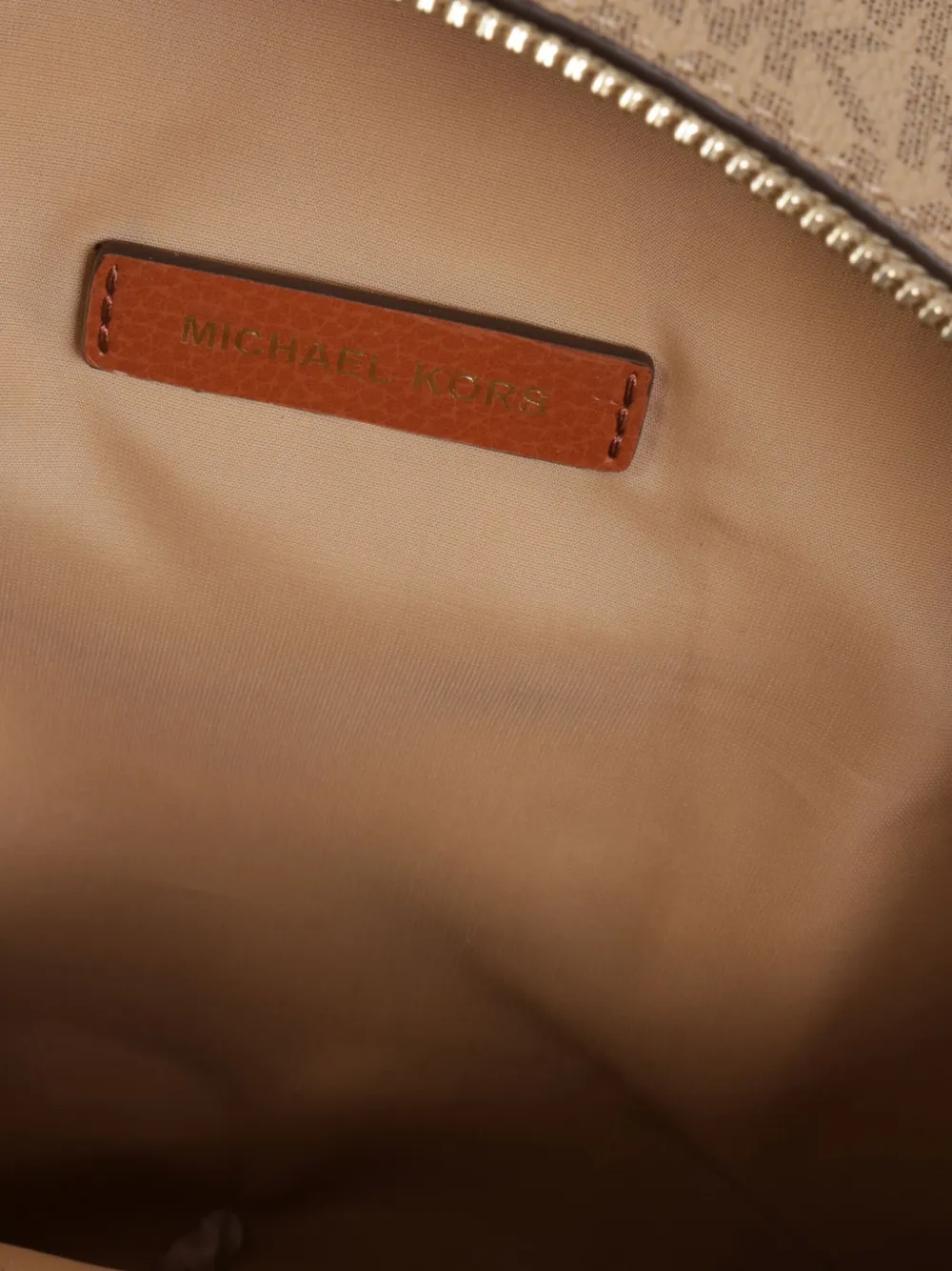 MICHAEL KORS MONOGRAM-PATTERN BACKPACK