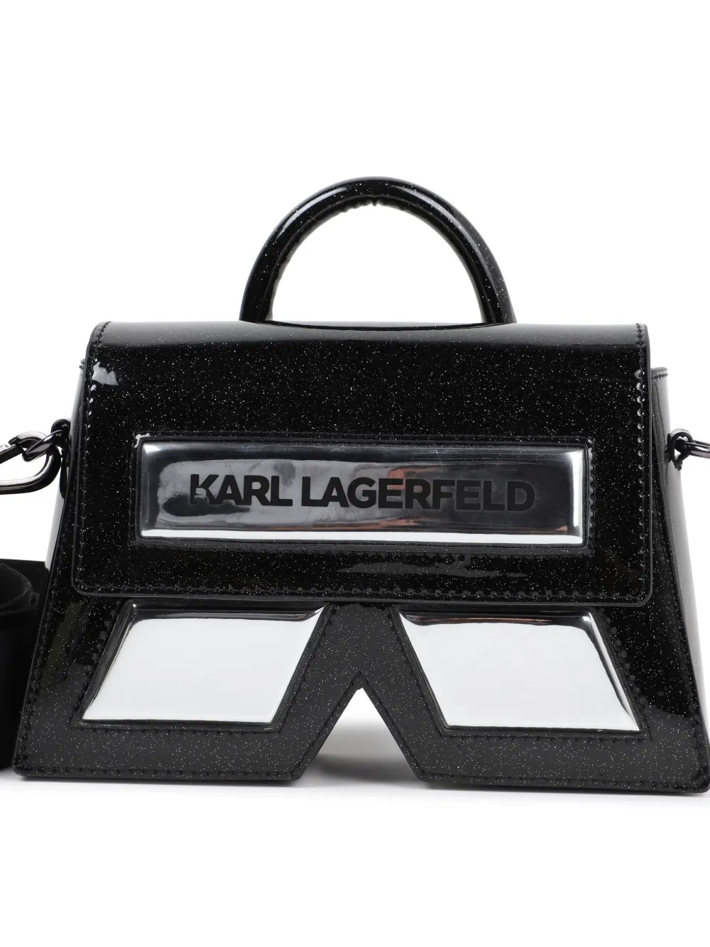 Karl Lagerfeld Kids Ikon K shopper Zwart