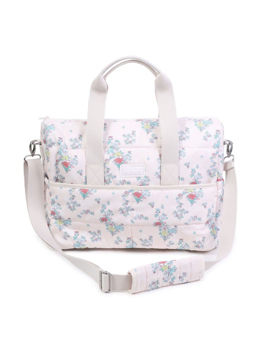 Kenzo Kids floral-print changing bag - Pink