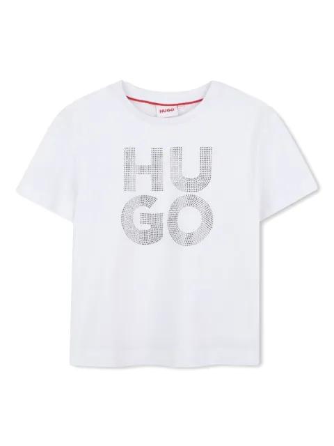 HUGO KIDS تيشيرت بطبعة شعار الماركة