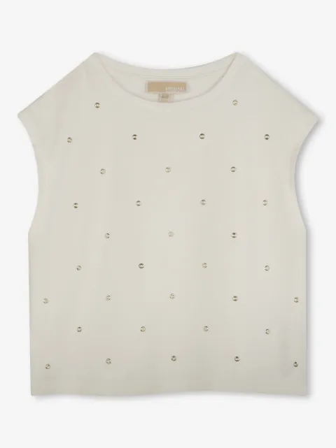 Michael Kors Kids T-Shirt mit Ösendetail