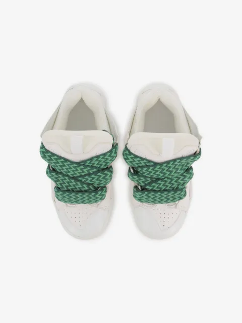 Lanvin Enfant panelled sneakers