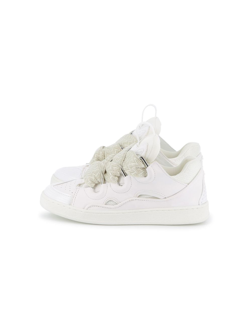 Lanvin Enfant panelled sneakers - White