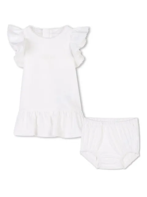 Chloé Kids organic cotton dress and bloomers set 