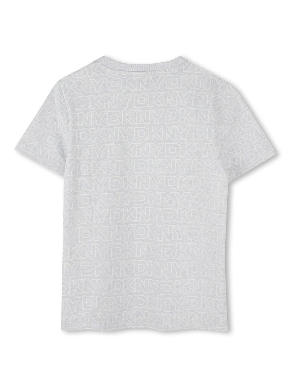 Dkny Kids T-shirt met logoprint - Grijs