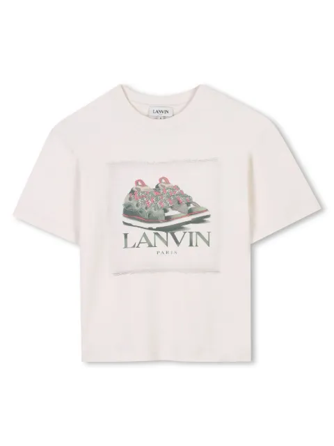 Lanvin Enfant Curb-print T-shirt
