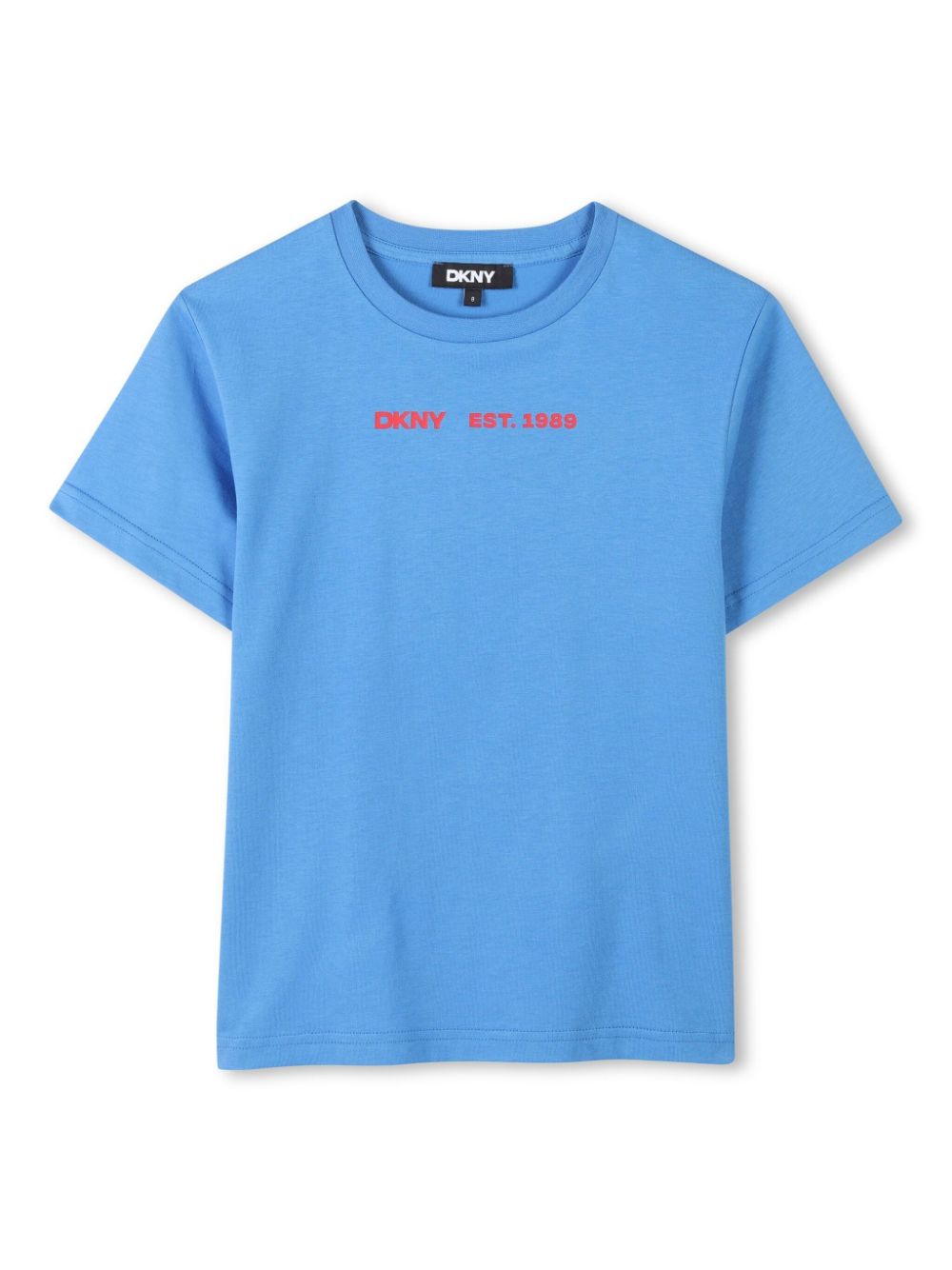 Dkny Kids T-shirt met logoprint Blauw