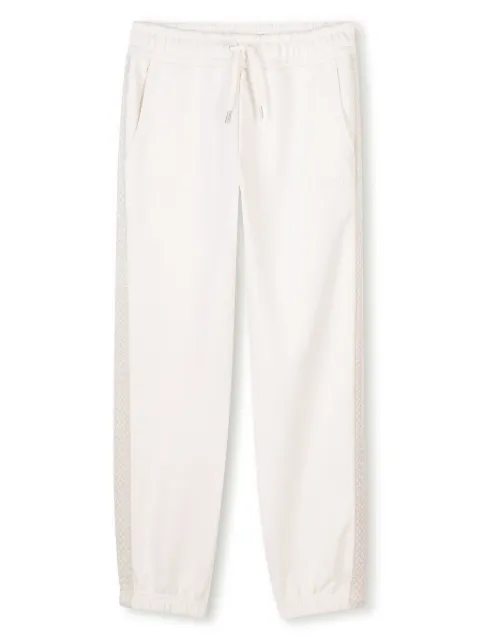 Lanvin Enfant pantalon de jogging à patch logo