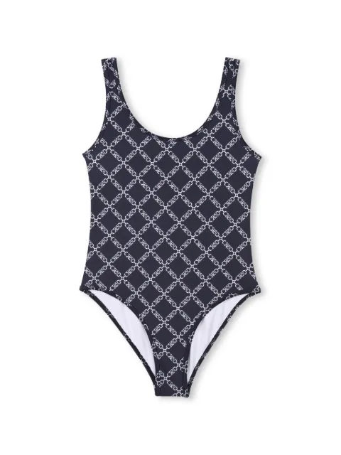 Michael Kors Kids monogram-pattern swimsuit 