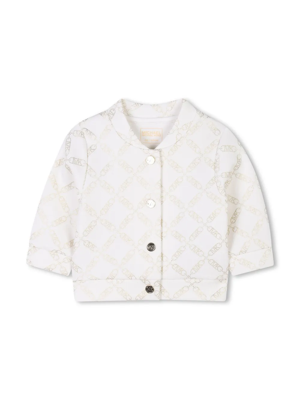 Michael Kors Kids Driedelige set met kettingprint Wit