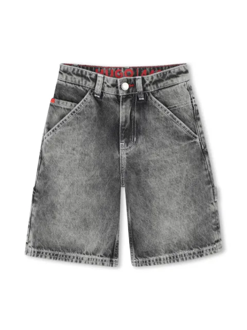 HUGO KIDS Shorts con applicazione logo