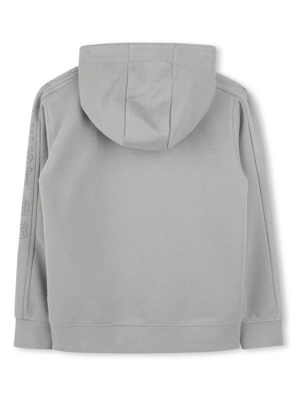 HUGO KIDS logo-print hoodie - Grey