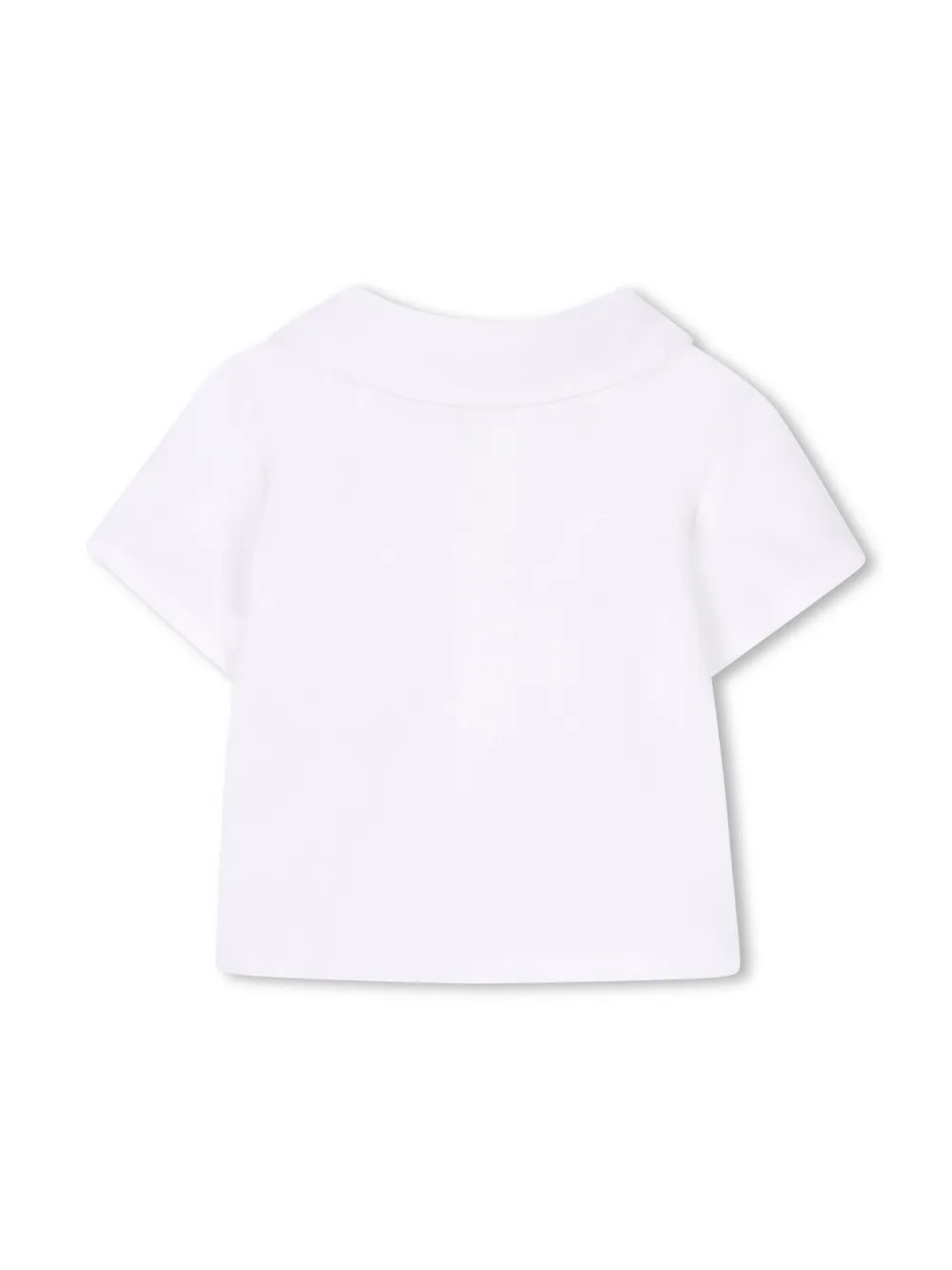 BOSS Kidswear Katoenen top en shorts Wit