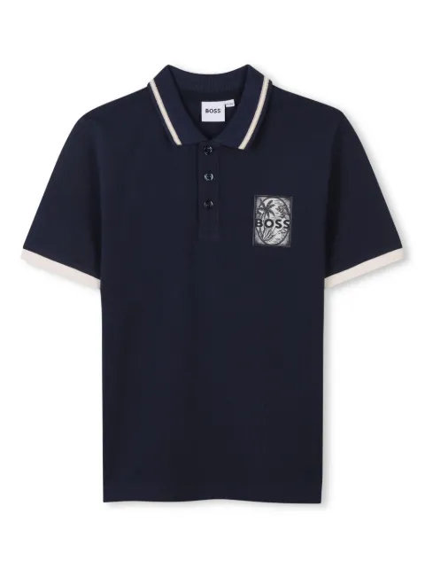 BOSS Kidswear short-sleeved polo shirt 