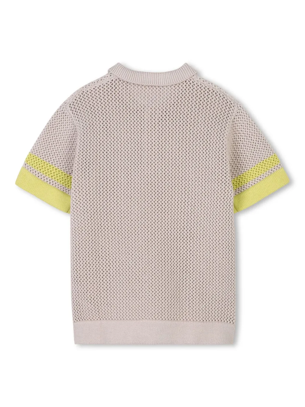 Givenchy Kids Gebreid poloshirt - Beige