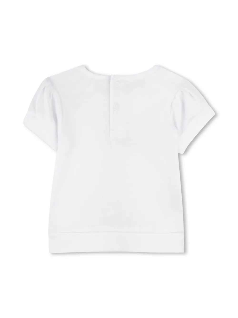 Karl Lagerfeld Kids T-shirt met Choupette-print Wit