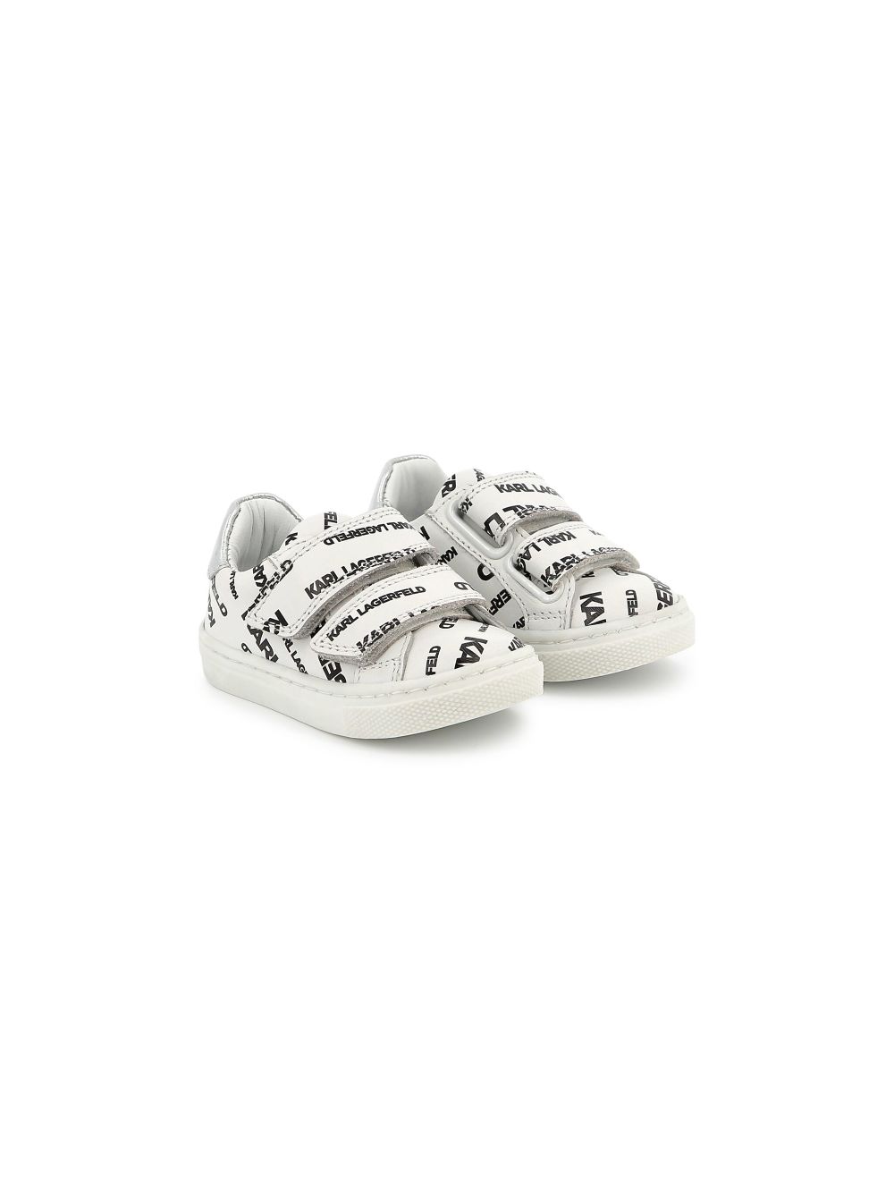 Karl Lagerfeld Kids Sneakers met logoprint Wit