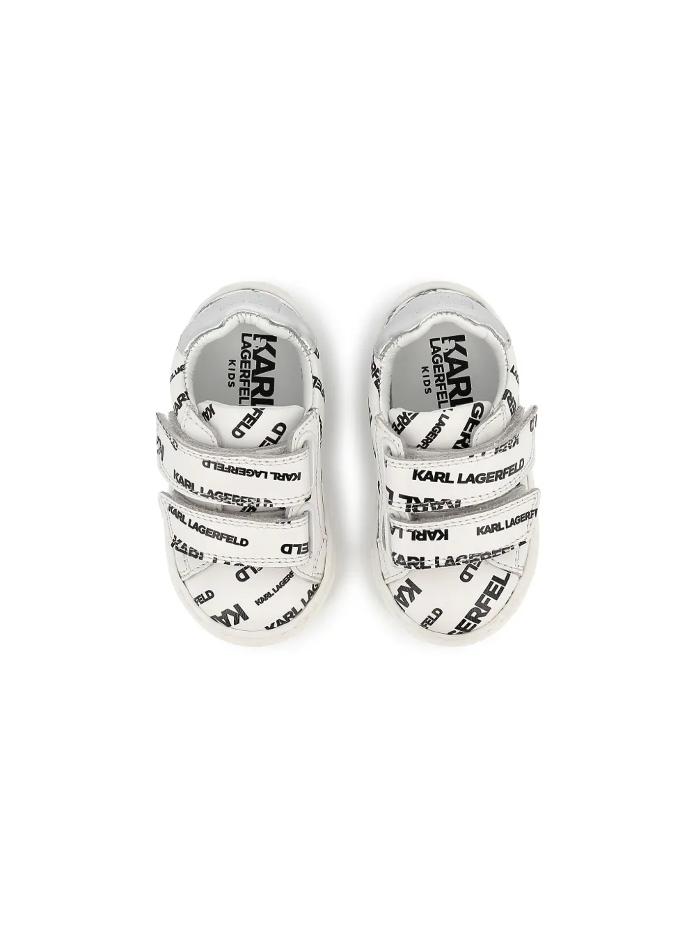 Karl Lagerfeld Kids Sneakers met logoprint Wit