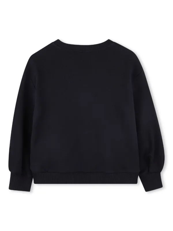 Chloé Kids ロゴ スウェットシャツ | ブルー | FARFETCH JP Chloé Kids ロゴ スウェットシャツ | ブルー | FARFETCH JP