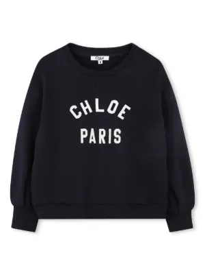 Chloe - 新品タグ付 クロエ Chloe キッズ ロゴ 長袖 Tシャツ 12Y S XS 新品タグ付 クロエ Chloe キッズ ロゴ 長袖 Tシャツ 12Y S XS