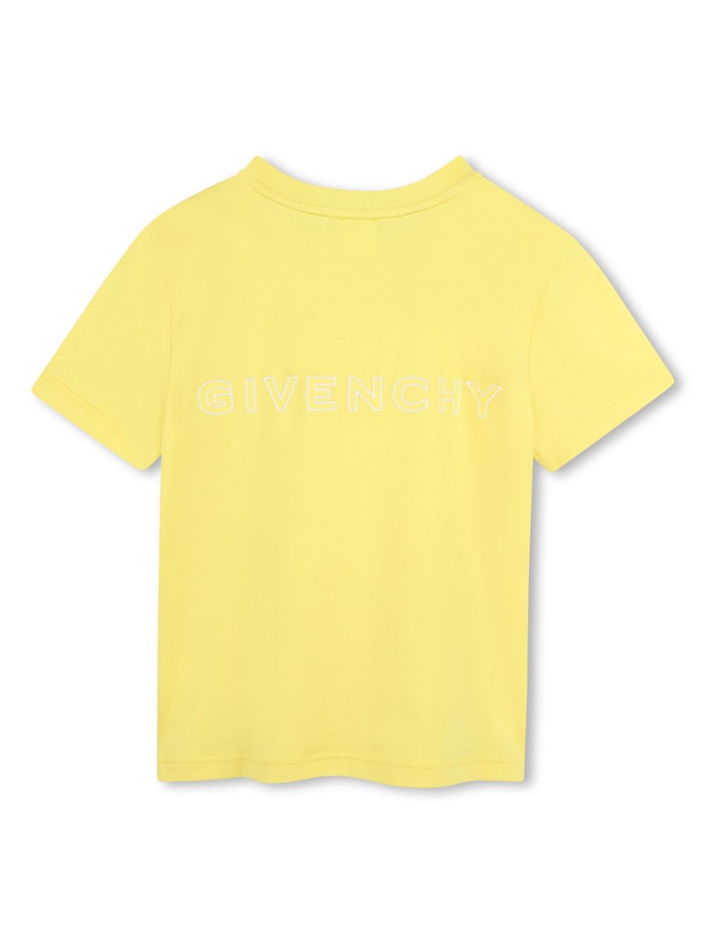 Givenchy Kids T-shirt met 4G-plakkaat - Geel