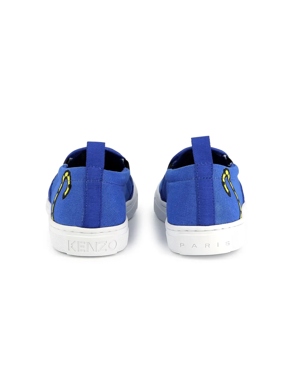 Kenzo Kids Sneakers met print Blauw