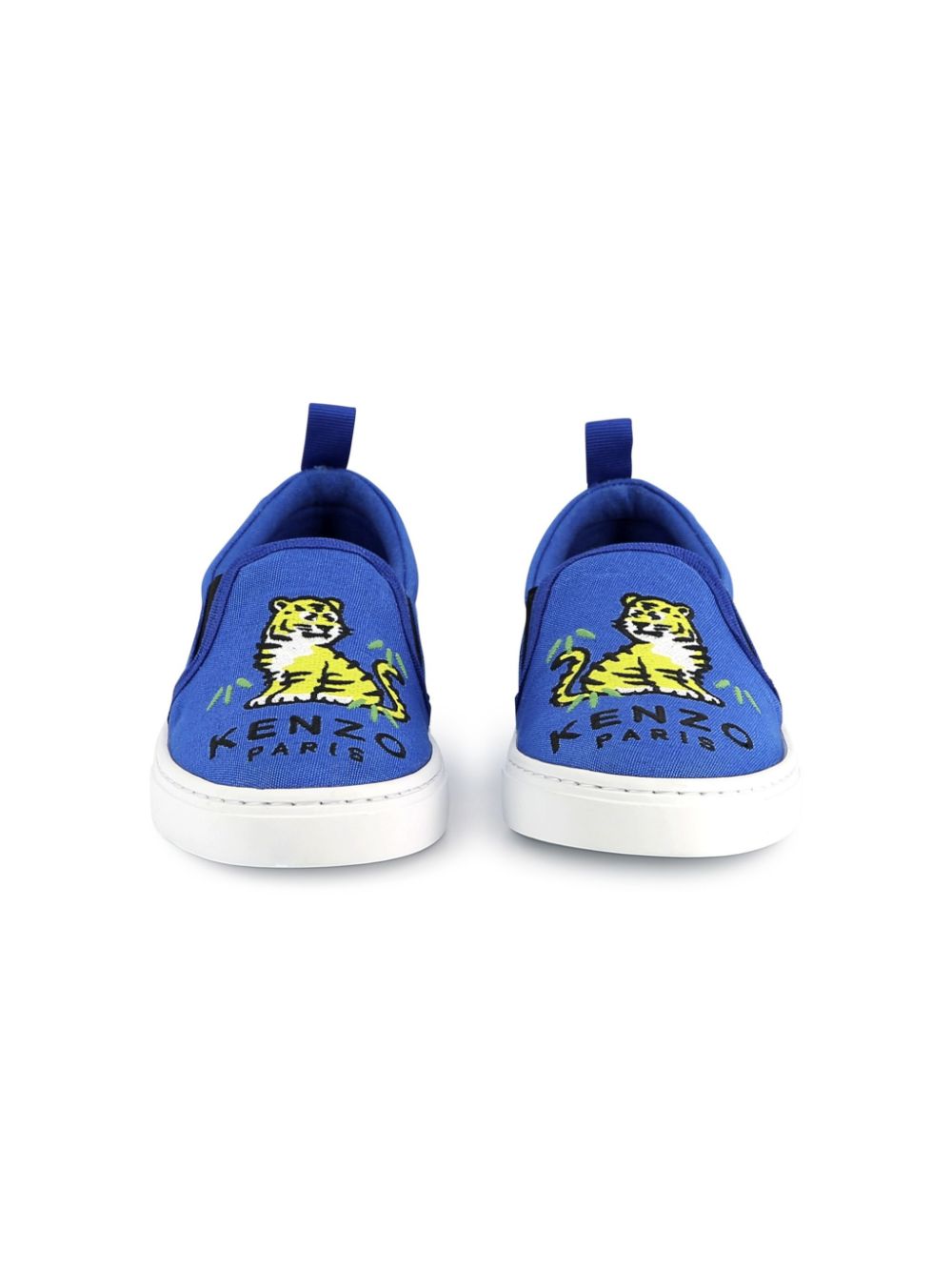 Kenzo Kids Sneakers met print - Blauw