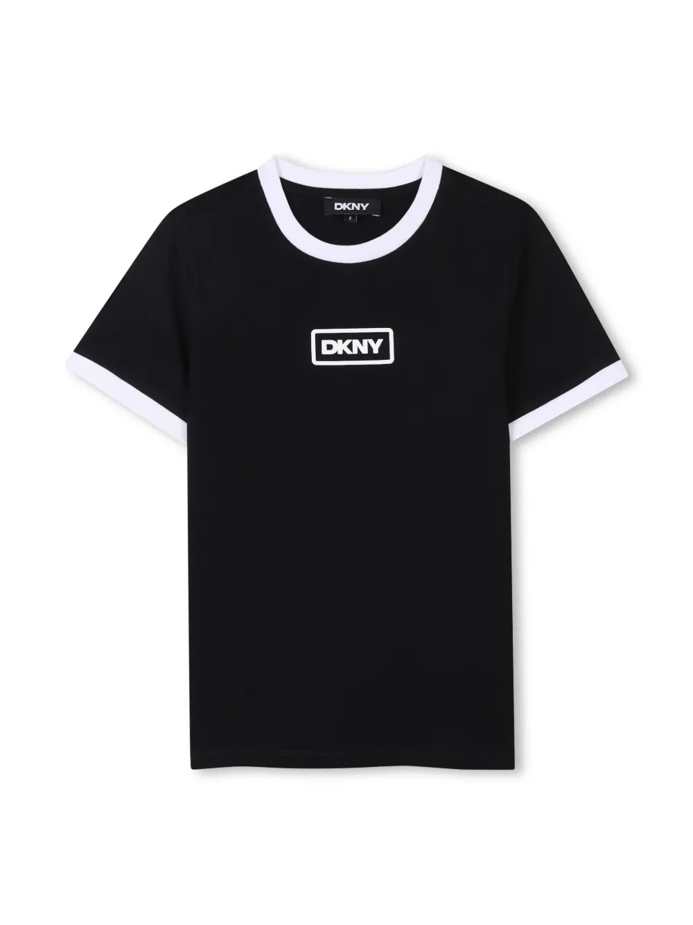 Dkny Kids Katoenen T-shirt en shorts Grijs