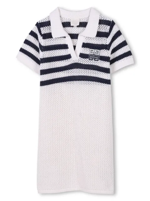Givenchy Kids Vestido de tricô