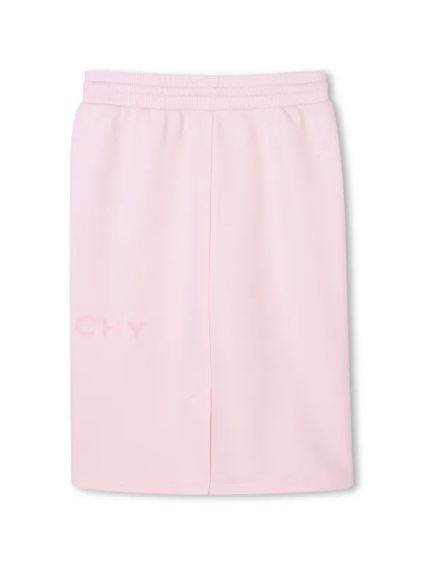 Givenchy Kids logo-print Skirt | Pink | FARFETCH