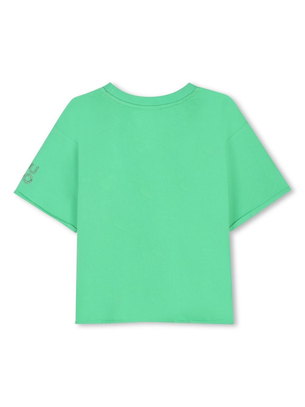 HUGO KIDS T-shirt verfraaid met logo - Groen